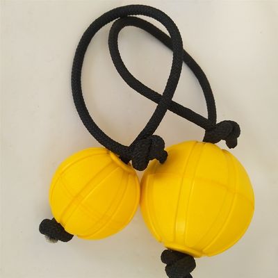 Portable Rope EVA Floating Dog Ball Toy Bite Resistant Training Frisbee