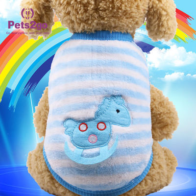 50cm Cartoon Flannel Pets Wearing Clothes For Cup Dog