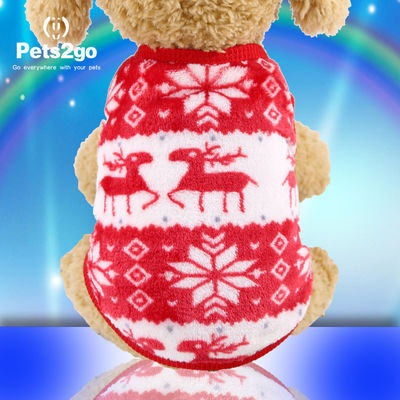 50cm Cartoon Flannel Pets Wearing Clothes For Cup Dog